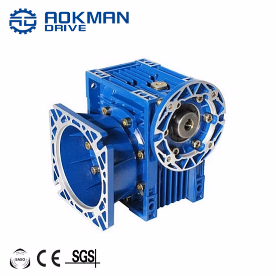 0.75kw 모터가 장착된 Gphq RV63 웜 감소 기어박스
